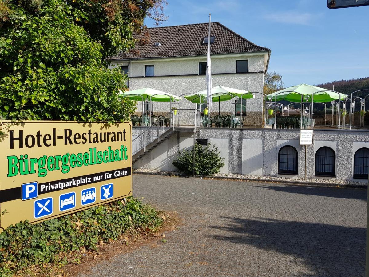 Hotel Buergergesellschaft Betzdorf Exteriör bild